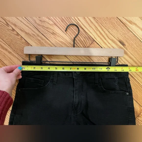 Just Black Size 27 Ancil Frayed Hem Short - Picture 7 of 8